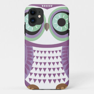 Purple Owl iPhone 5 Case