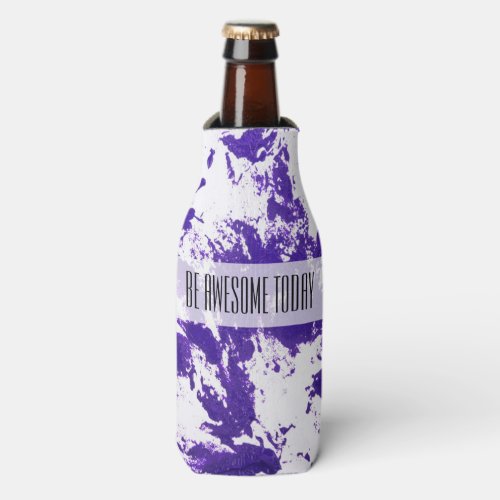 Purple Paint Bottle Cooler