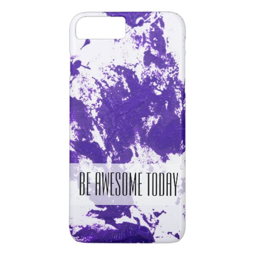 Purple Paint iPhone 8 Plus7 Plus Case