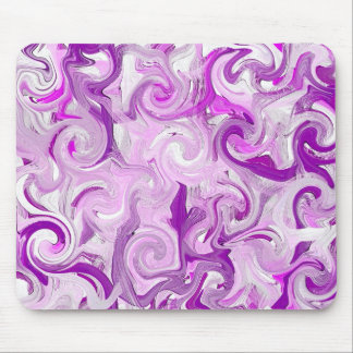 Purple Paint Mouse Pad