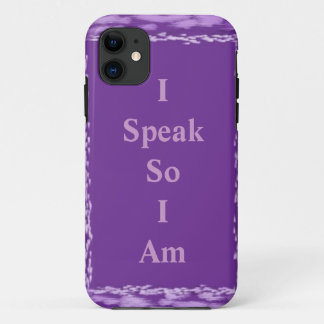 Purple Paint Strokes iPhone 5 Case