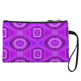 Purple Painted Gypsy Medallion - Quaraun CosPlay Wristlet