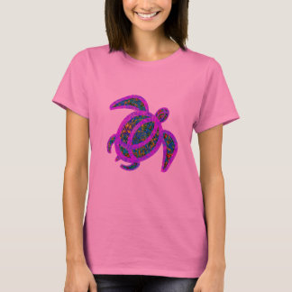 Purple Painted Turtle T-Shirt