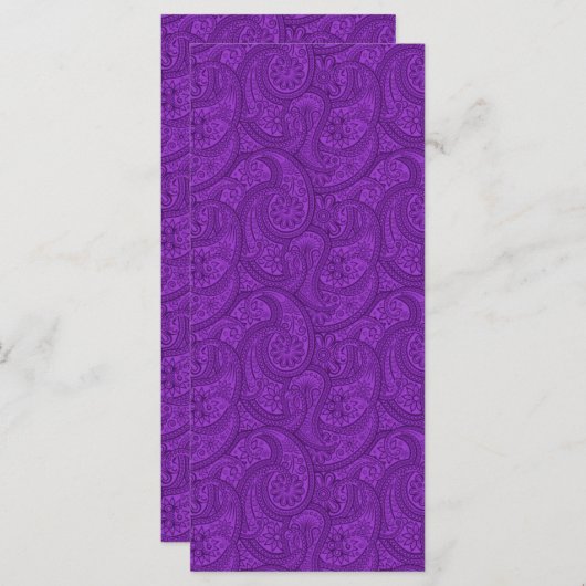 Purple Paisley (Front/Back)