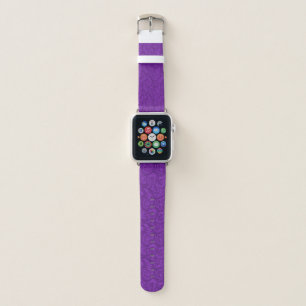 Purple Paisley Apple Watch Band