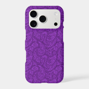 Purple Paisley iPhone 17 Pro Case