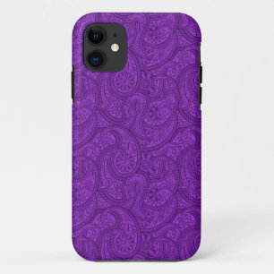 Purple Paisley iPhone 11 Case