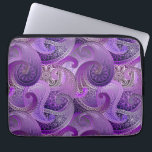 Purple Paisley Damask Pattern Laptop Sleeve<br><div class="desc">Beautifully exotic,  this design features a paisley damask pattern in rich hues of purple.</div>