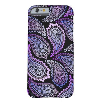 Purple Paisley Iphone Case by takecover at Zazzle