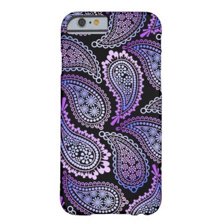 Purple Paisley Iphone Case