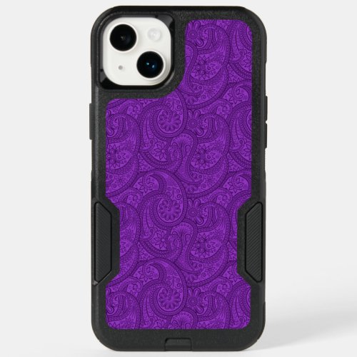 Purple Paisley OtterBox iPhone 14 Plus Case