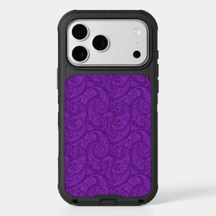 Purple Paisley iPhone 17 Pro Max Case