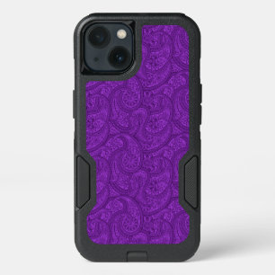 Purple Paisley iPhone 13 Case