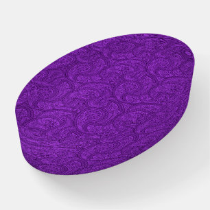 Purple Paisley Paperweight