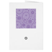 Purple paisley pattern (Back)