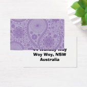 Purple paisley pattern (Desk)