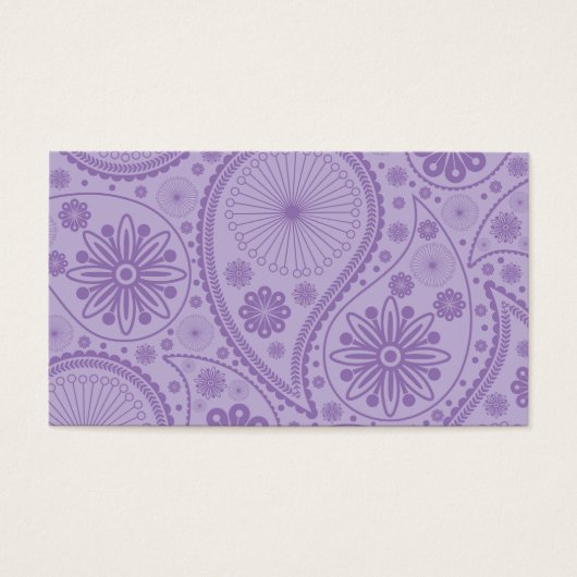 Purple paisley pattern (Front)
