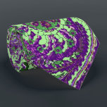 Purple Paisley Peacock Colors Wedding Tie<br><div class="desc">Purple and Green Mehndi Indian Paisley Vintage Peacock Wedding Party Tie For the Guys. Father of Bride, Father of Groom, Groomsman, Best Man and Groom. Retro Paisley Wedding Design. Vintage Inspired Paisley Aesthetic Mehndi Indian Paisley Wedding Ties. Also perfect for the Art deco Art Nouveau Roaring 20s Great Gatsby Wedding...</div>