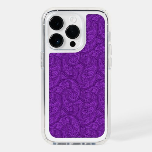 Purple Paisley  Speck iPhone 14 Pro Case