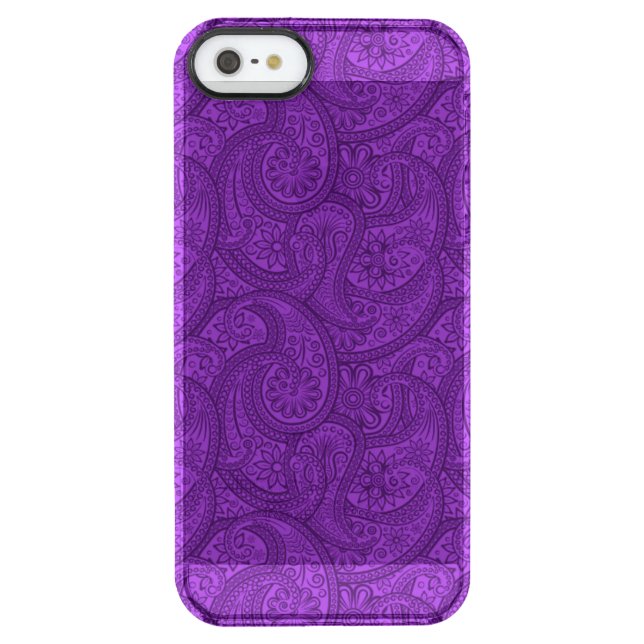Purple Paisley Uncommon iPhone Case (Back)