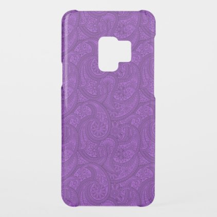 Purple Paisley Uncommon Samsung Galaxy S9 Case