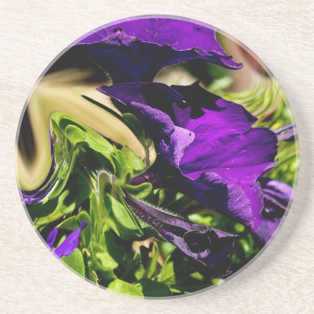 Purple Panic Drink Coaster (Front)