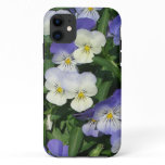 Purple Pansies Garden Floral iPhone 11 Case