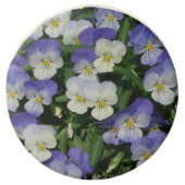 Purple Pansies Garden Floral Chocolate Dipped Oreo (Front)
