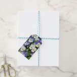 Purple Pansies Garden Floral Gift Tags