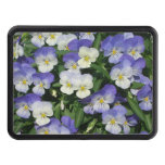 Purple Pansies Garden Floral Hitch Cover