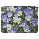 Purple Pansies Garden Floral iPad Air Cover