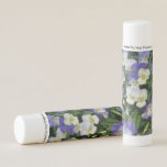 Purple Pansies Garden Floral Lip Balm