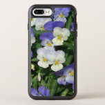 Purple Pansies Garden Floral OtterBox Symmetry iPhone 8 Plus/7 Plus Case