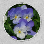Purple Pansies Garden Floral Patch