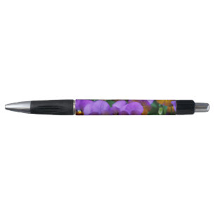 Purple Pansies Photo Pen