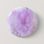 Purple Pansy Button