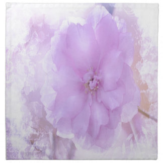 Purple Pansy Napkin