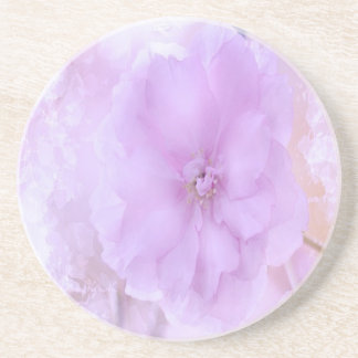 Purple Pansy Sandstone Coaster