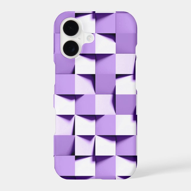 purple paper weave Case-Mate iPhone case (Back)