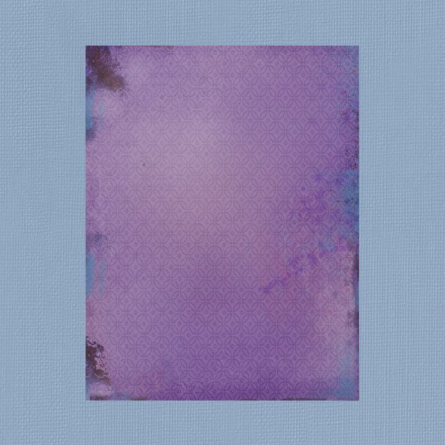 Purple Paradise Scrapbook Paper (Creator Uploaded)
