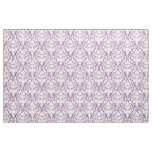 Purple Parisian Damask Pattern Fabric