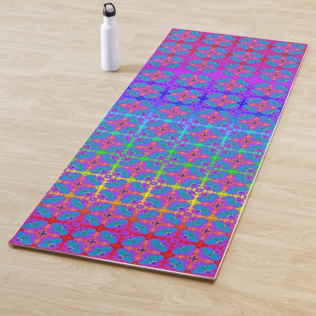 Purple Passion Boho Beauty Yoga Mat (In Situ)