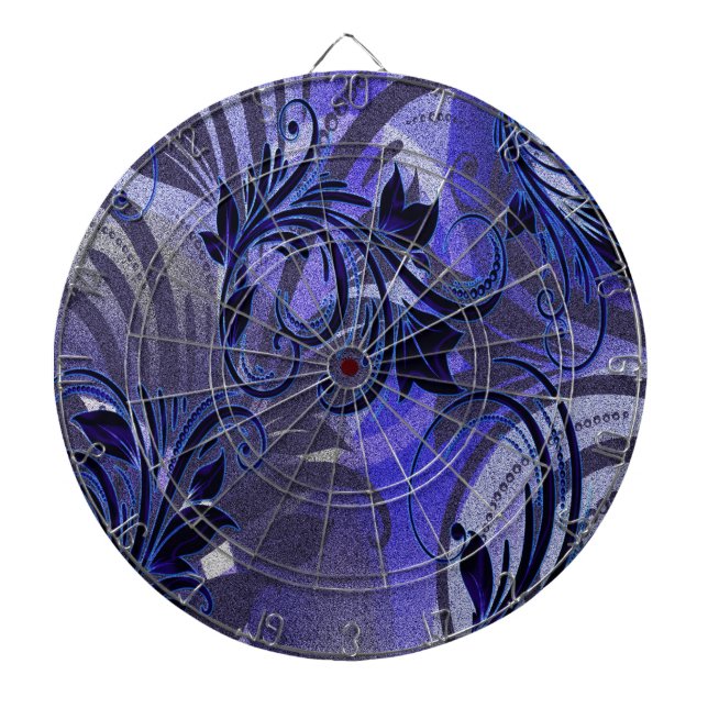 Purple Passion Dart Board (Front)
