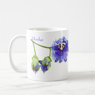 Purple Passion Flowers Coffee Mug
