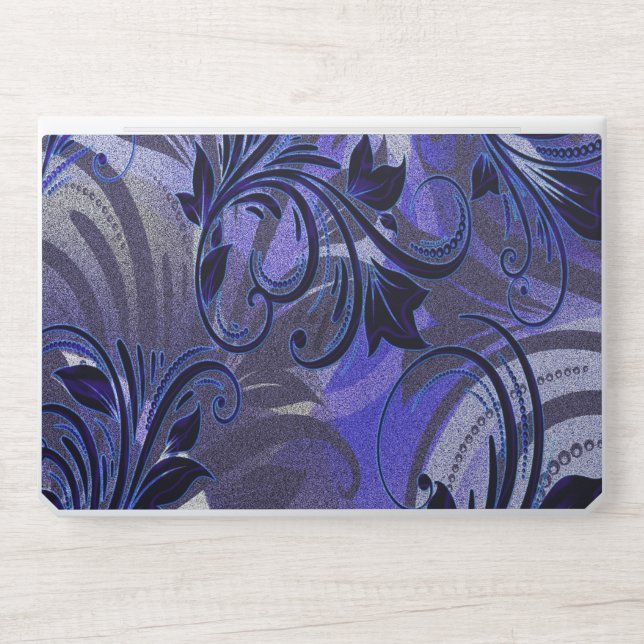 Purple Passion HP Laptop Skin (Front)
