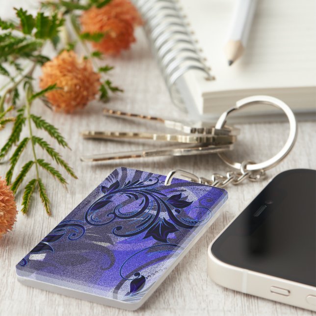 Purple Passion Keychain (Front Right)