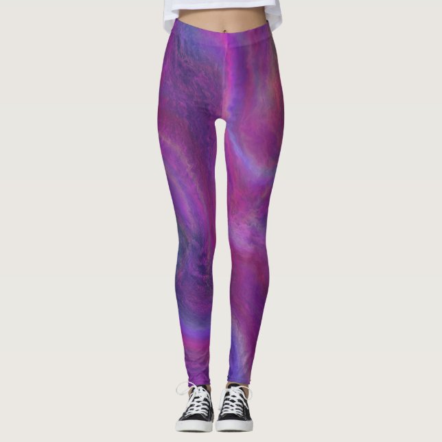 Purple Passion Leggings (Front)