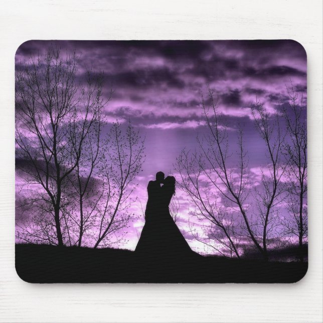 Purple Passion Mouse Pad (Front)