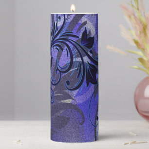 Purple Passion Pillar Candle