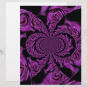 Purple Passion: Royal Romance Roses (Front/Back)